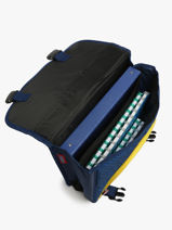 Boekentas 2 Compartimenten Pokemon Blauw pikachu eclair 23AK203A-vue-porte